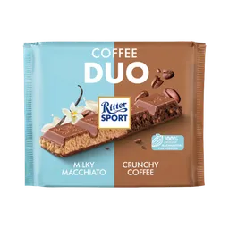 Ritter Sport Ritter Sport DUO Coffee Milky Macchiato / Crunchy Coffee, 218 Gramm – Produktbild 1 von 1