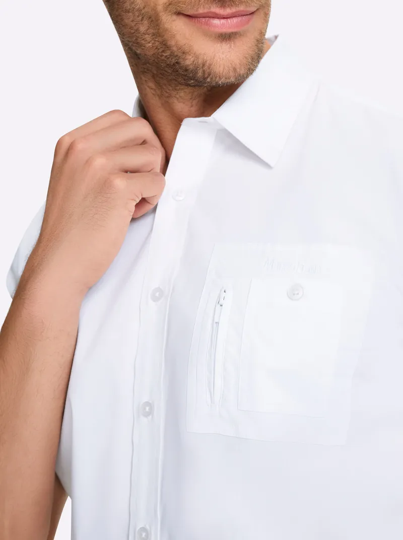marco donati Kurzarmhemd weiß, Weiß, – Produktbild 2 von 2