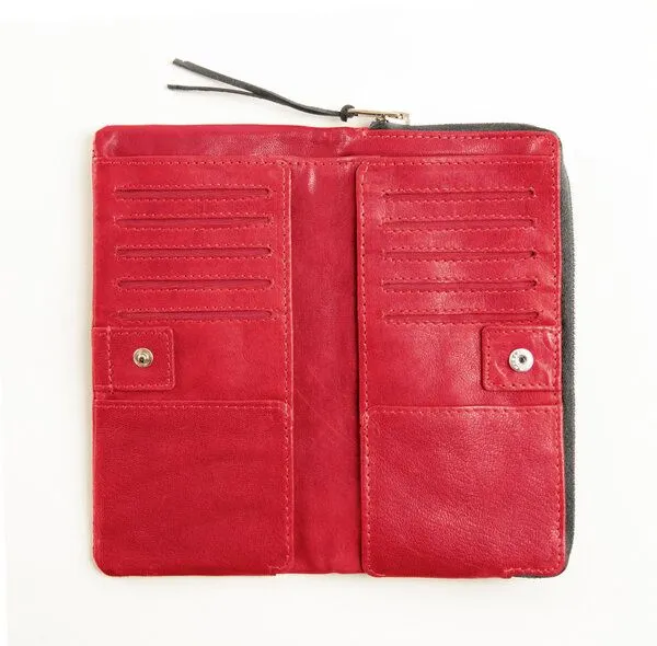 Harolds Harolds Harold's Soft Wallet L 263208, Rot, – Produktbild 4 von 6