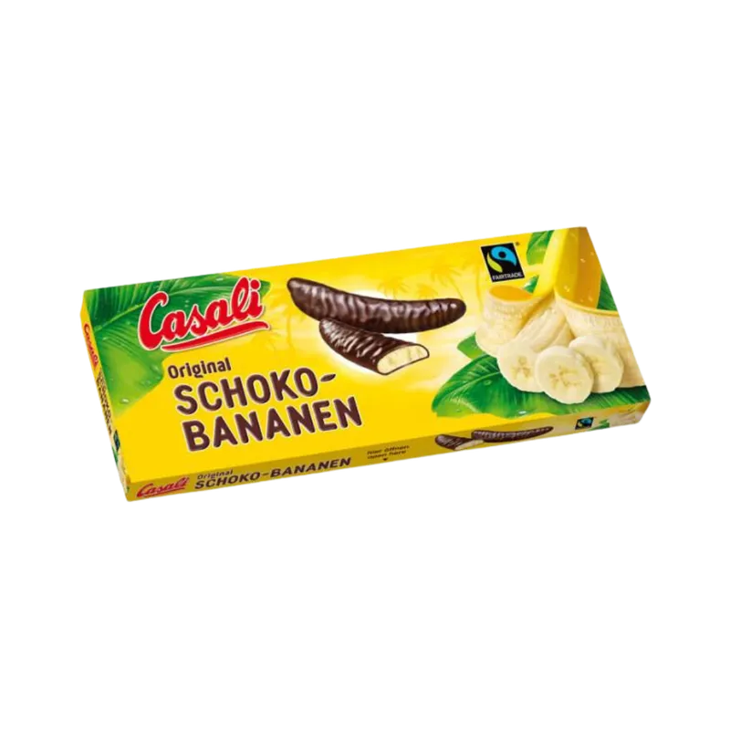 Casali Casali Fairtrade Schoko-Bananen, 24 Stück, 300 Gramm – Produktbild 1 von 2