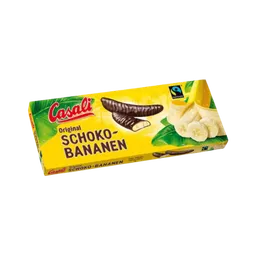 Casali Casali Fairtrade Schoko-Bananen, 24 Stück, 300 Gramm – Produktbild 1 von 1