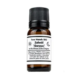 Two Hands BIO Two Hands BIO Zahnöl „Guruuu“ mit Bio-Pfefferminze & Bio-Oregano - Bio Vegan – Produktbild 1 von 1