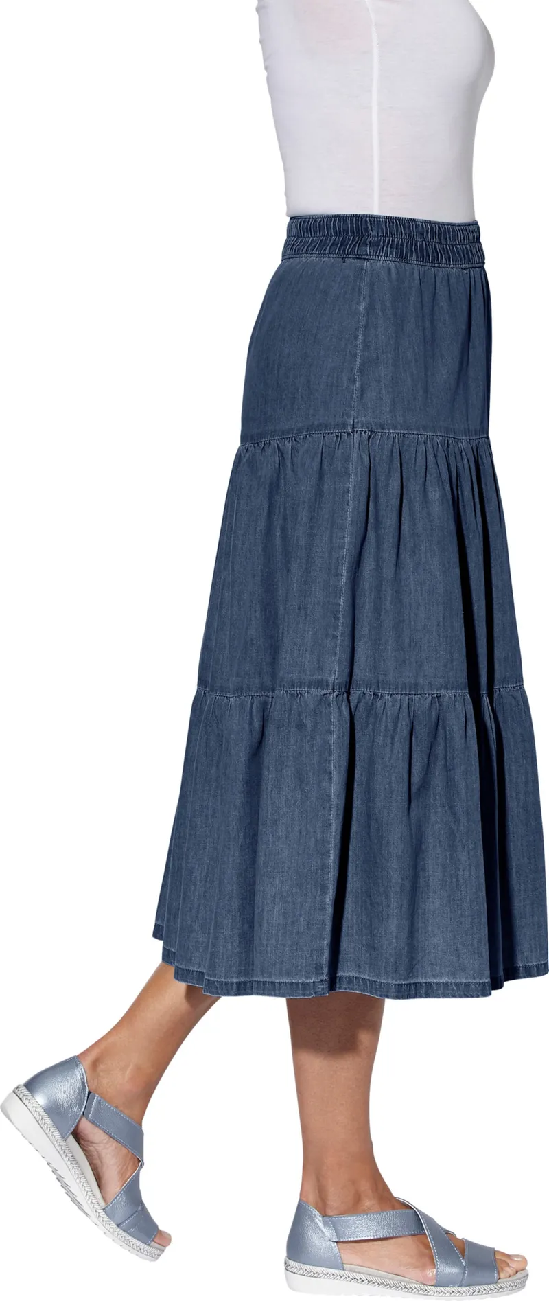Witt Jeansrock blue-stone-washed, Blue-stone-washed, – Produktbild 2 von 3