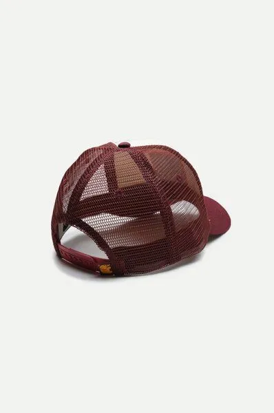 Trendsplant Trendsplant Classic Trucker Cap Burgundy, Rot, – Produktbild 3 von 4