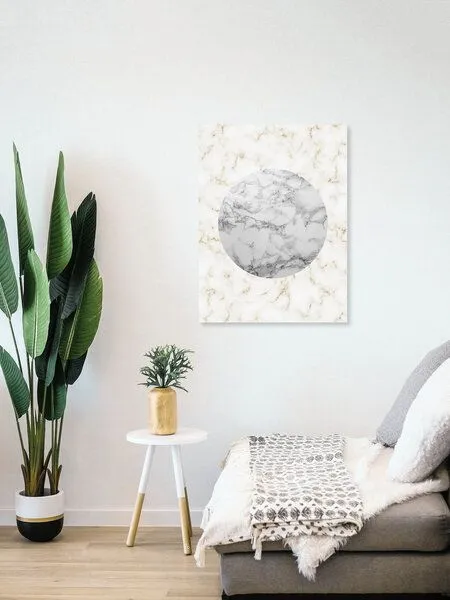 Photocircle Photocircle Poster / Leinwandbild - Marble Shape – Produktbild 4 von 4