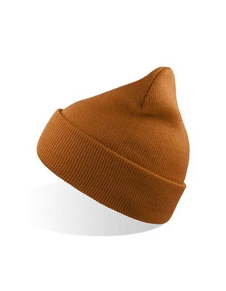 Atlantis Headwear Atlantis Headwear Atlantis Mütze mit Bund in 35 Farben erhältlich, Hellbraun, – Produktbild 1 von 3