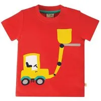 Frugi Frugi T-Shirt Gabelstapler Koi Rot – Produktbild 1 von 1