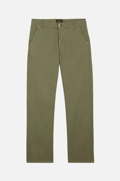 Trendsplant Trendsplant Operator Pants Hedge Green, Oliv, – Produktbild 2 von 4