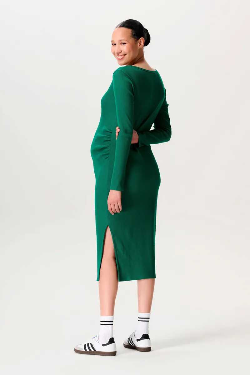 Noppies Maternity Kleid Egedal, Gruen, – Produktbild 3 von 3