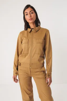 SKFK SKFK Damen vegan Jacke Hize Braun – Produktbild 1 von 1