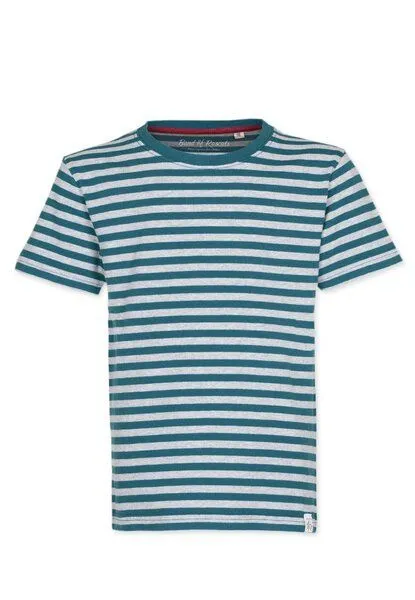 Band of Rascals Band of Rascals Striped T-Shirt, Dark-petrol, – Produktbild 2 von 4