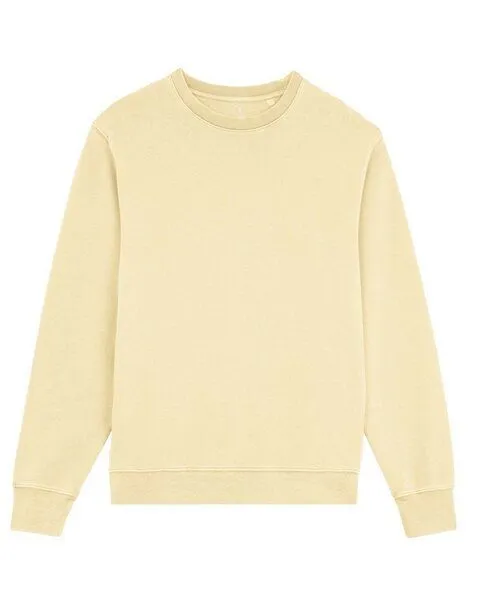 YTWOO YTWOO Essential Comfort: Unisex Terry Sweatshirt mit Rundhalsausschnitt, Gelb, – Produktbild 1 von 4