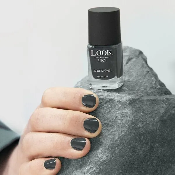 Look To Go Look To Go • veganer Nagellack • FOR MEN • 21-free & PETA approved, Blue stone men, – Produktbild 2 von 3