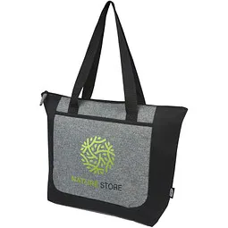 Unbranded Reclaim GRS recycelte Tragetasche mit Reißverschluss 15 L, schwarz – Produktbild 1 von 1