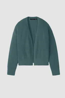 recolution Recolution Damen vegan Strickjacke Moringa In Blaugrün – Produktbild 1 von 1