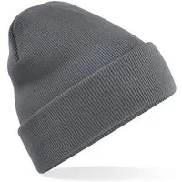Beechfield Beechfield Damen/Herren Beanie Wintermütze Strickmütze Recycelt, Graphite grey, – Produktbild 1 von 1