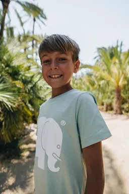 Trendsplant Trendsplant Kid's Organic Classic T-Shirt Mint Green – Produktbild 1 von 1