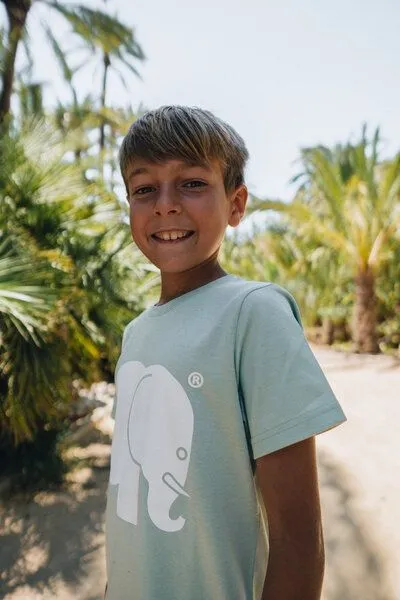 Trendsplant Trendsplant Kid's Organic Classic T-Shirt Mint Green, Grün, – Produktbild 1 von 4