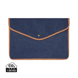 Vinga Vinga Bosler 16 Zoll Laptop-Tasche aus recyceltem Canvas, Dunkelblau, – Produktbild 1 von 1