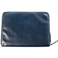 GREVIRO GREVIRO Tablet Tasche aus Kaktusleder (vegan) - für iPad, Surface & Galaxy Modelle, Blau glatt, – Produktbild 1 von 1