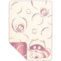 Richter Textilien Kuschel- und Krabbeldecke BW Bubbels mauve 75 x 100 cm cm, ca. 450g/m² – Produktbild 1 von 1