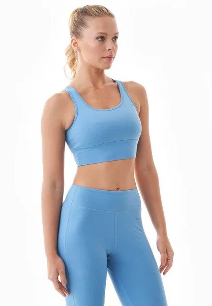ORGANICATION ORGANICATION BETSYY | Bralette aus Bio-Baumwolle, Blue fog, – Produktbild 3 von 4