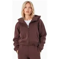 ORGANICATION ORGANICATION JODDY | Essentials Full Zip-Hoodie aus Bio-Baumwolle und recyceltem Polyester, Bitter chocolate, – Produktbild 1 von 1