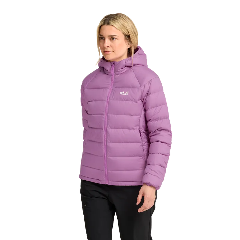 Jack Wolfskin Jack Wolfskin Wild Pass Down Hoody Women Winddichte Daunenjacke mit 3-in-1 System Damen S pink, Vivid orchid, – Produktbild 1 von 2