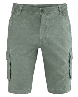 HempAge Hempage Herren vegan Cargo Shorts Thyme – Produktbild 1 von 1