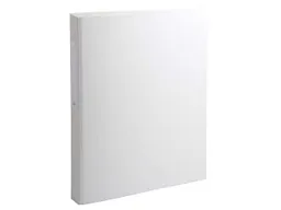 Exacompta 10 Exacompta Ringbücher aus kaschiertem Karton, DIN A4, 2 Ringe, RB 40 mm, weiß – Produktbild 1 von 1