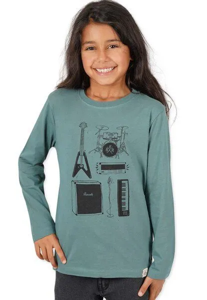 Band of Rascals Band of Rascals I wanna Rock Longsleeve, Sage, – Produktbild 1 von 4