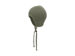 Pickapooh Pickapooh Baby Mütze Wolle Seide Feinstrick olive Gr. 1 (36-40 cm) – Produktbild 1 von 1