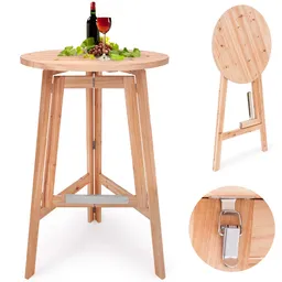 Casaria® Casaria Deuba PARTY Stehtisch aus Massivholz – Produktbild 1 von 1