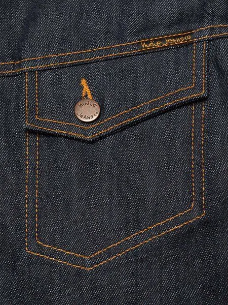 Nudie Jeans Nudie Jeans Herren Jacke - Conny Denim Jacket Sunburns, Blue, – Produktbild 4 von 4