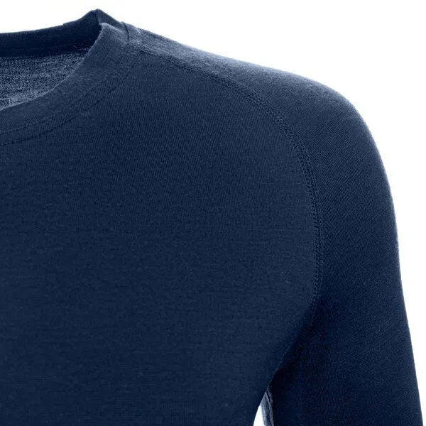 Kaipara - Merino Sportswear Kaipara - Merino Sportswear Merino T-Shirt Langarm Slimfit Raglan 200 Damen, Blau, – Produktbild 3 von 3