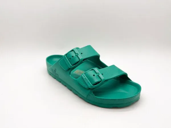 thies Vegane Efoam Sandale von thies ® aus recyceltem EVA, Aquamarine, – Produktbild 2 von 4