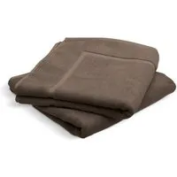 jilda tex Ocean Safe by Jilda-tex Badetuch / Strandtuch 100% Bio-Baumwolle uni 80x180 cm, Taupe, – Produktbild 1 von 1