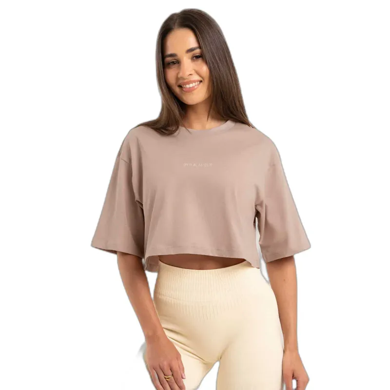 Gym Glamour T-Shirt Gym Glamour, Marron, – Produktbild 1 von 1