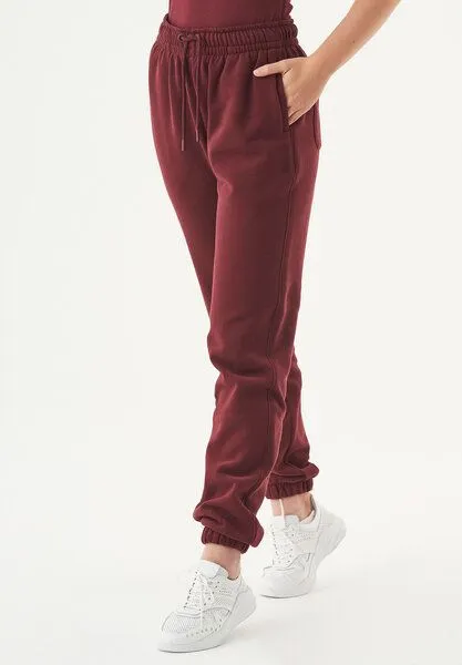 ORGANICATION ORGANICATION ESSENTIALS-PERI- Soft Touch Sweathose aus Bio-Baumwolle, Bordeaux, – Produktbild 3 von 4