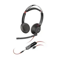 Poly Poly Blackwire 5220 MS Kabelgebundenes Office-Headset, Schwarz, – Produktbild 4 von 5