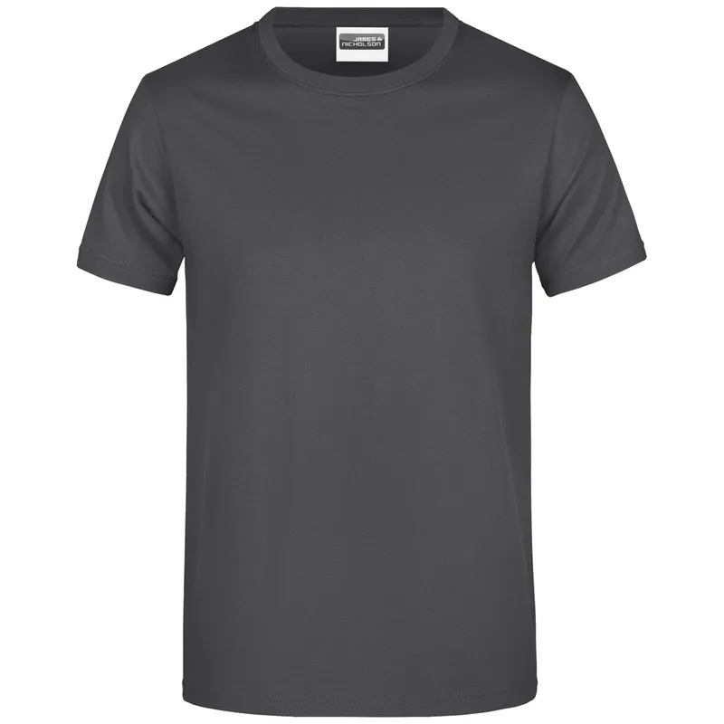 James & Nicholson James & Nicholson Basic T-Shirt Man 150 JN797 Gr. S graphite – Produktbild 1 von 1