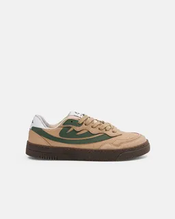 MoEa MoEa Sneakers Veyron Low - Taupe & Green - Apple – Produktbild 1 von 1