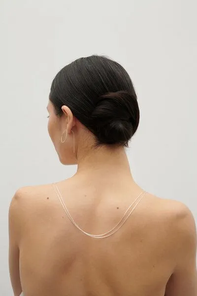 Jonathan Radetz Jewellery Jonathan Radetz Jewellery Kette Endless, Länge 120cm, Silber 925, – Produktbild 4 von 4