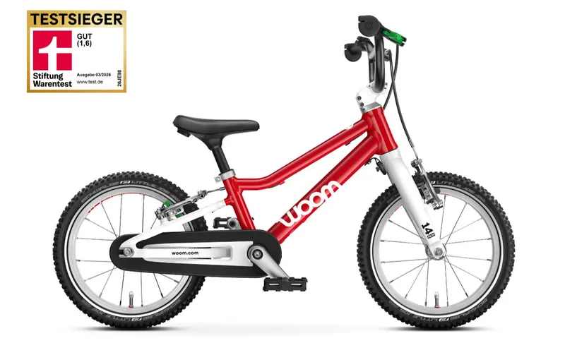 Woom Woom GO 2, Rot, – Produktbild 1 von 2