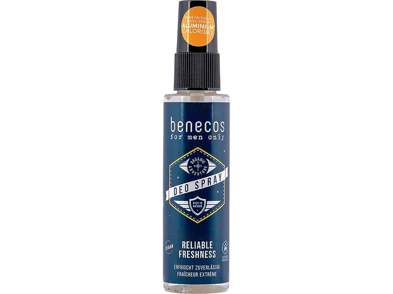 benecos for men only benecos Bio-Deo-Spray "for men only", 75 ml – Produktbild 1 von 1