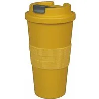 Zuperzozial Zuperzozial Coffee to-go Becher aus nachwachsenden Rohstoffen, Gelb, – Produktbild 1 von 1
