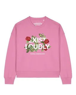 watapparel watapparel Sweatshirt Frauen Exist Loudly – Produktbild 1 von 1