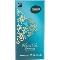 Naturata NATURATA Bio-Edelbitter-Schokolade "Karibik" 90 % Kakao, 100 g – Produktbild 1 von 1