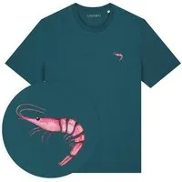 LIGARTI T-Shirt – Shrimp – LIGARTI Tiermanufaktur, Petrol, – Produktbild 1 von 1