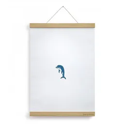 Side by Side Posterleiste A3 Eichenholz, 30 cm (side by side) – Produktbild 1 von 1